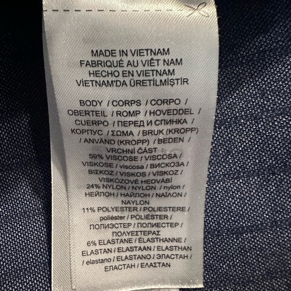 Ralph Lauren Navy Striped T-Shirt - Picture 9 of 11